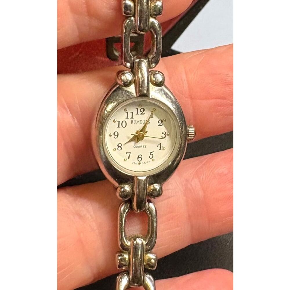 Women's 20mm Silver Tone Rumours watch, Bracelet Band
